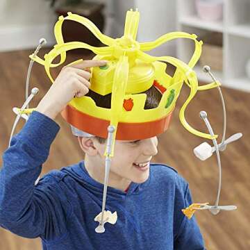 Chow Crown Game Kids Electronic Spinning Crown Snacks Food Kids & Family Game