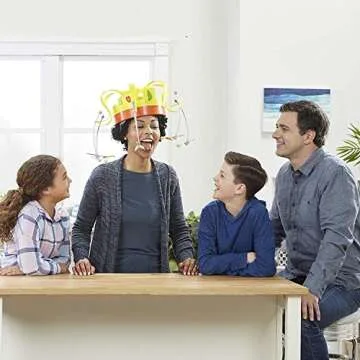 Chow Crown Game Kids Electronic Spinning Crown Snacks Food Kids & Family Game