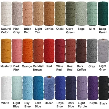 Premium NOANTA Macrame Cord for Creative Crafts