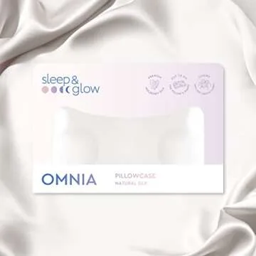 Sleep & Glow Omnia Silk Pillowcase for Beauty Sleep