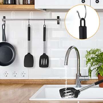 Silicone Spatula Set - Nonstick & Heat Resistant Spatulas