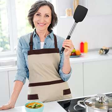 Silicone Spatula Set - Nonstick & Heat Resistant Spatulas