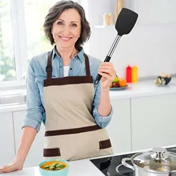 Silicone Spatula Set - Nonstick & Heat Resistant Spatulas