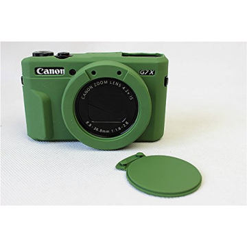 Stylish Silicone Camera Case for Canon G7x Mark II