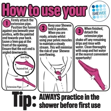 Shewee Extreme Female Urinal for Travel and Outdoors