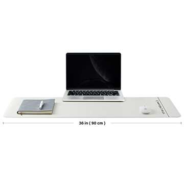 Cork Desk Mat - Dual-Sided Desk Pad for Office and Home - Desk Organization and Accessories - Ideal ...