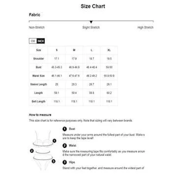 Floerns Women's Sexy Long Lace Trim Sheer Mesh Belted Kimono Robe Swimsuit Coverup Red M