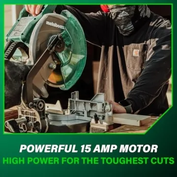 Metabo HPT 10-Inch Miter Saw for Precise Cutting