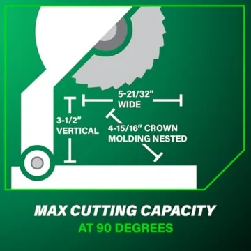 Metabo HPT 10-Inch Miter Saw for Precise Cutting