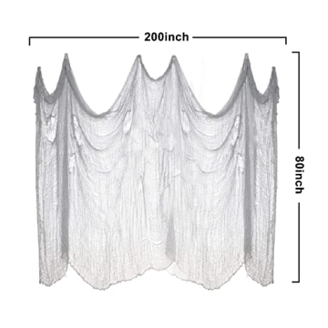 Yobbai Halloween Creepy Cloth for Spooky Decorations