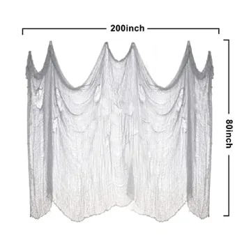 Yobbai Halloween Creepy Cloth for Spooky Decorations