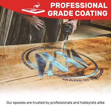 MAS Epoxies Table Top Pro Kit - Crystal Clear Epoxy Resin