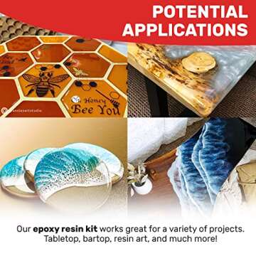 MAS Epoxies Table Top Pro Kit - Crystal Clear Epoxy Resin