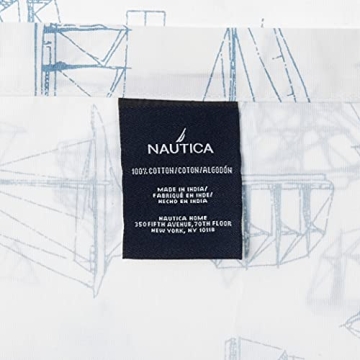Nautica Queen Cotton Sheet Set for Cool Comfort