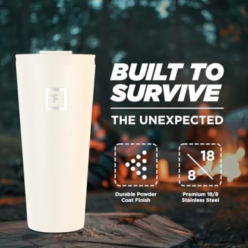 IRON °FLASK Classic Tumbler - Vacuum Insulated Stainless Steel Water Bottle, Double Walled, Drinkin...