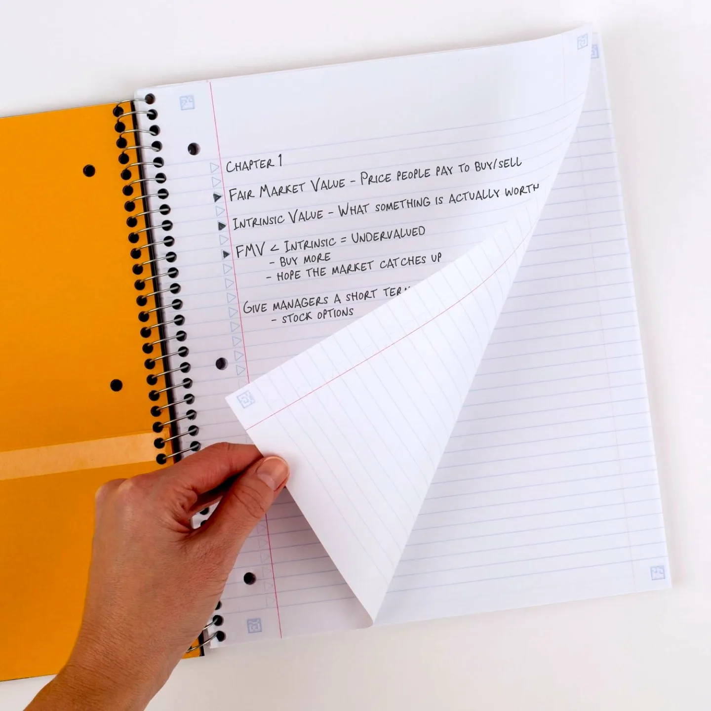 Spiral Notebooks Set - 6 Pack for Students