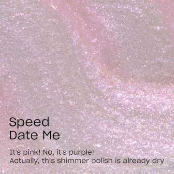 OPI RapiDry Speed Date Me Nail Polish | Quick Dry Vegan Shimmer