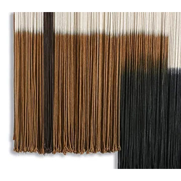 Boho Dip Dye Macrame Wall Hanging - 59''W*35''L