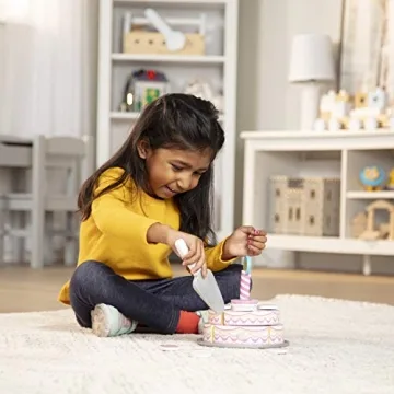 Melissa & Doug Triple-Layer Party Cake Set for Kids