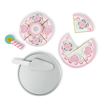 Melissa & Doug Triple-Layer Party Cake Set for Kids