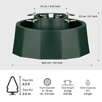 Tree Nest Robust Christmas Tree Stand for Real Trees