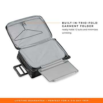 Briggs & Riley Baseline Expandable 22 Inch Carry On Luggage