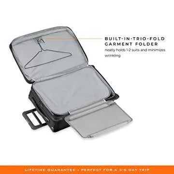 Briggs & Riley Baseline Expandable 22 Inch Carry On Luggage