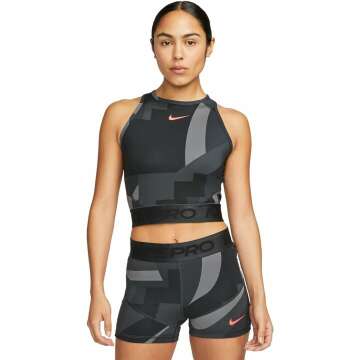 Nike Pro Dri-FIT Women's Cropped Training Tank - Performance & Comfort