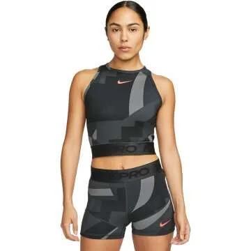 Nike Pro Dri-FIT Women's Cropped Tank - Comfortable Fit
