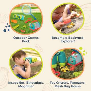 Kids' Explorer Kit – Outdoor Adventure Toys for Ages 4+