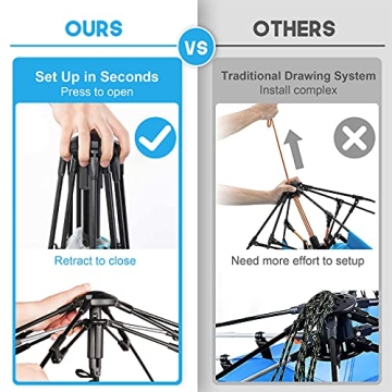 MIRUS Deluxe XL Beach Tent with UPF50+ Protection