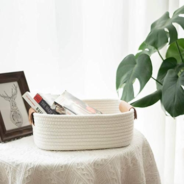 Stylish CHICVITA Cotton Rope Woven Baskets Set