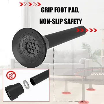 Kanchimi 48" Indoor Rebounder Trampoline for Fun Fitness