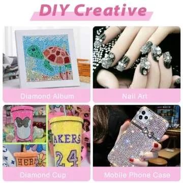 2 Pcs Dual End Nail Rhinestone Picker Dotting Wax Pen, Wax Tip Rhinestone Pen Tool, Dual Tips Pick Up Applicator DIY Nail Dotting Pen for Gems, Crystals, Nail Accessories for Manicure (Pink)