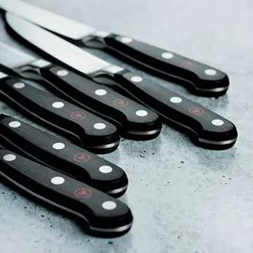 Wusthof Classic Steak Knife Set Wood Case 6 Piece