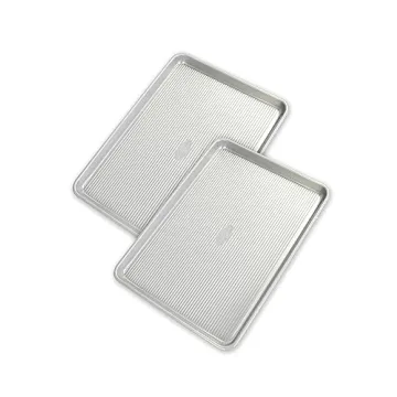 USA Pan Nonstick Aluminum Half Sheet Pan Set of 2