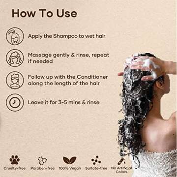 Botanic Hearth Biotin Shampoo and Conditioner Set - with Ginger Oil & Keratin for Hair Loss and Thinning Hair for Men and Women - Sulfate Free, 16 fl oz each