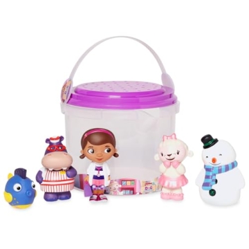 Disney Store Official Bath Set (Doc McStuffins) - Kids Bath Accessories with Beloved Disney Characte...