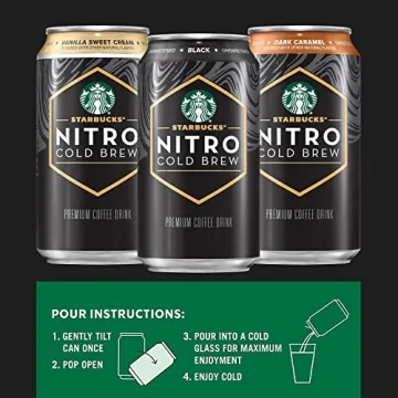 Starbucks Nitro Cold Brew 8 Pack - Sweet Cream Variety