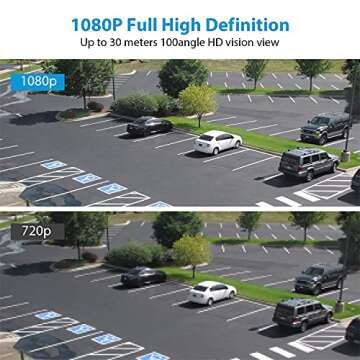 NGTeco Security Camera Outdoor, 1080P FHD 2.4G WiFi Cameras for Home Security - Spotlight IP Surveillance Waterproof Cam with Color Night Vision/2-Way Audio/Motion Detection/SD Card/Cloud Storage