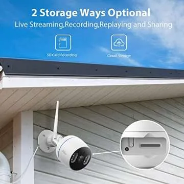 NGTeco 1080P WiFi Security Camera with Night Vision