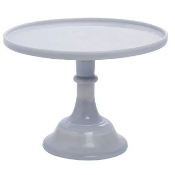 Elegant Mosser Glass Marble 12 Inch Cake Plate