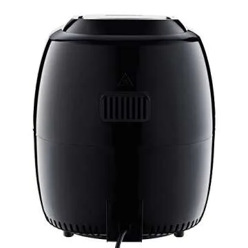 GoWISE USA GW22921-S 8-in-1 Digital Air Fryer with Recipe Book, 5-Qt, Black