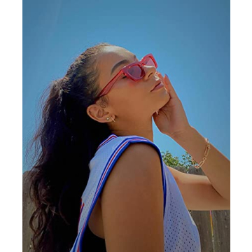 VANLINKER Cat Eye Sunglasses with UV Protection