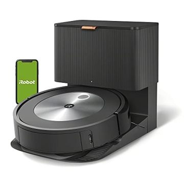 iRobot Roomba j6+ Self-Emptying Robot Vacuum – Smart Mapping, Avoids Pet Waste & Cords