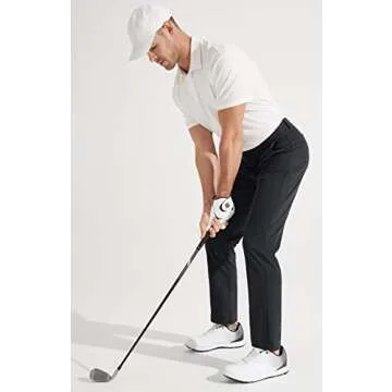 Libin Mens Golf Pants - Quick Dry Lightweight Comfort
