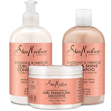 SheaMoisture Curl Trio for Vibrant, Bouncy Curls