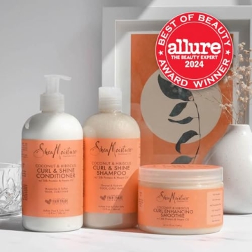 SheaMoisture Curl Trio for Vibrant, Bouncy Curls