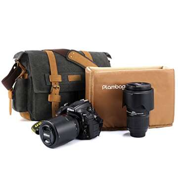 Plambag Lightweight DSLR Camera Bag - Stylish and Durable