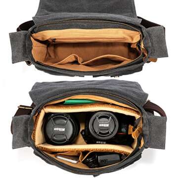 Plambag Lightweight DSLR Camera Bag - Stylish and Durable